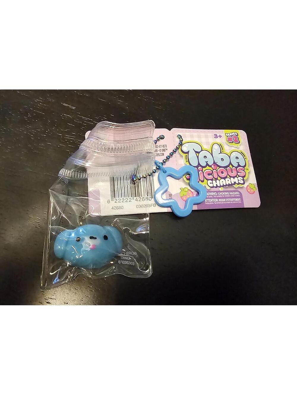 Taba licious charms Keychain squishy new rare HTF dog